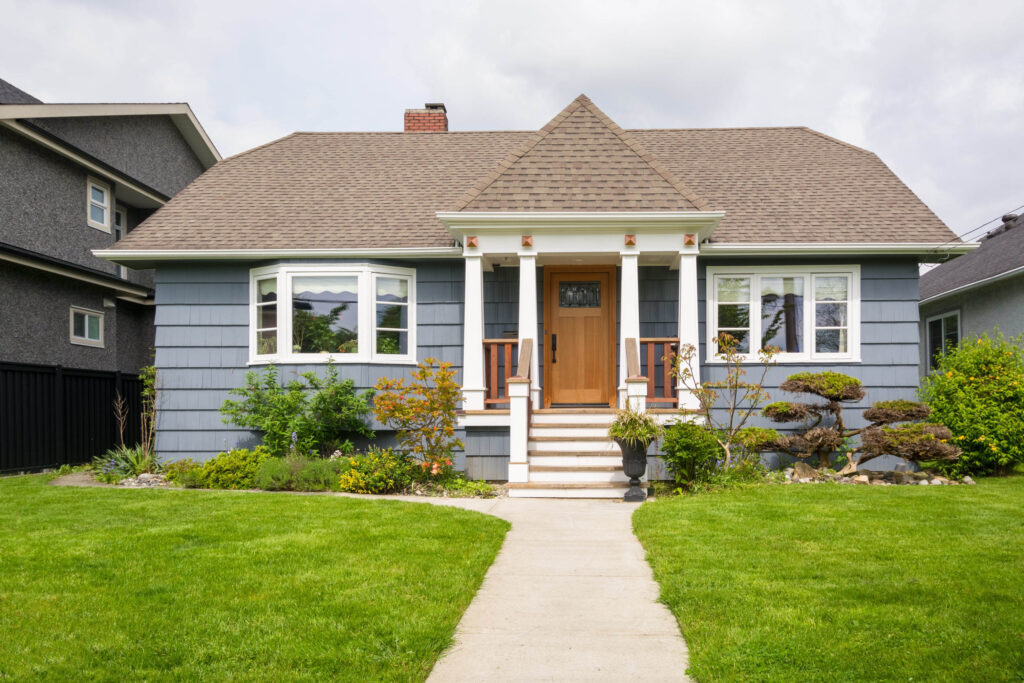 Blue house