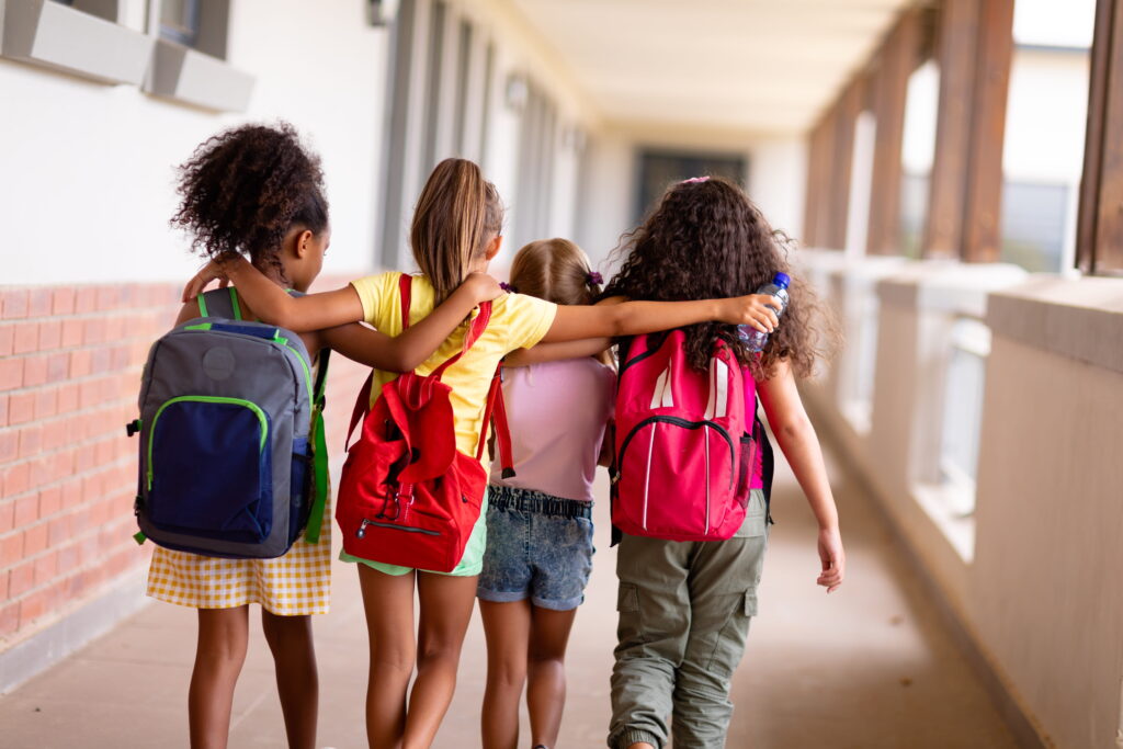 Students at school